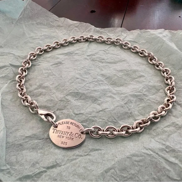 Tiffany & Co. Silver Chain Necklace - Picture 2 of 3